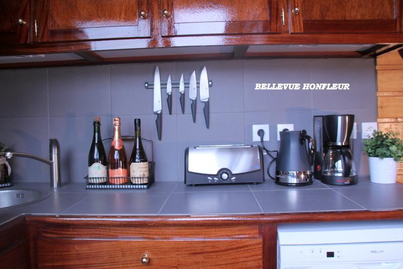 Ferienwohnung Le Bellevue - Beautiful Sea View Honfleur Exterior foto