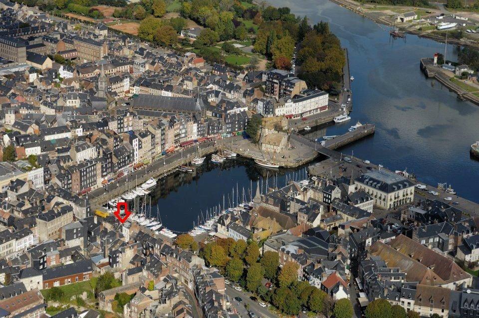Ferienwohnung Le Bellevue - Beautiful Sea View Honfleur Exterior foto