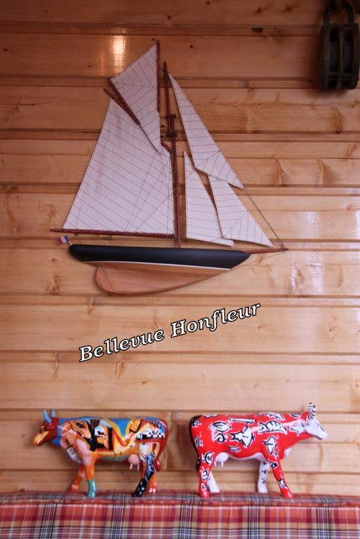 Ferienwohnung Le Bellevue - Beautiful Sea View Honfleur Exterior foto